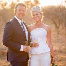 Jo Beth Taylor with her husband Thomas Muster