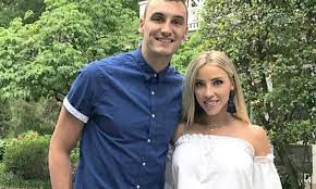Olivia Harlan with her husband Sam Dekker