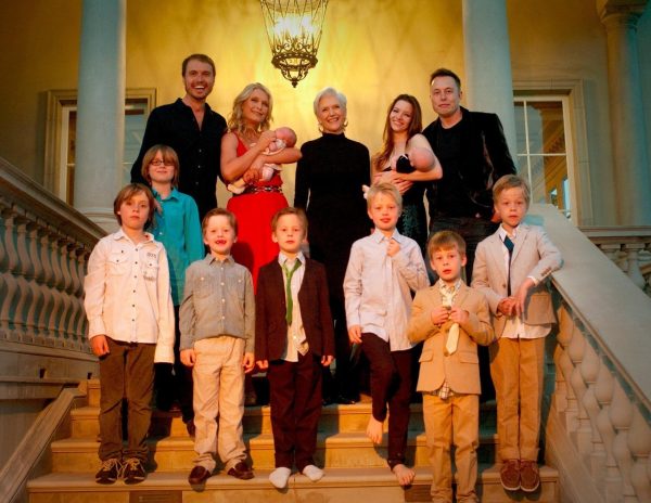 Errol Musk's family photo