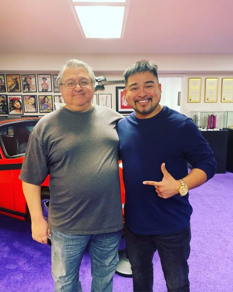 Ricky Vela posing for the photo 