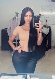 Jimena Sachez posing for the photo