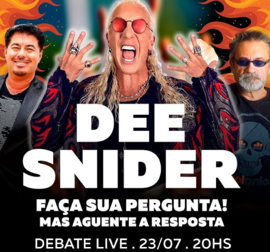 Dee Snider photo in the poster 