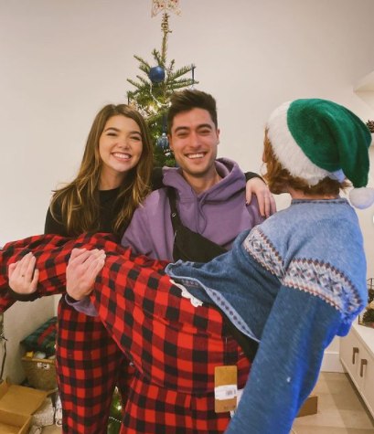 Alisha Newton with her co-stars