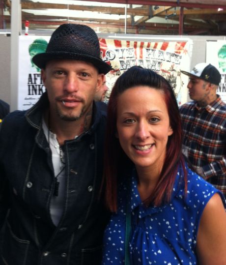 Ami James with his wife, Jordon Kidd