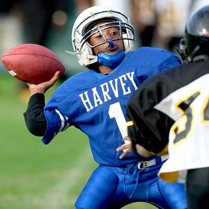 Jasmine Plummer 11 Minden Browns High School Football Jersey The Longshots  — BORIZ