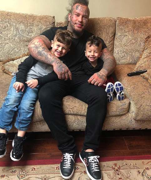 Erica Duarte's ex-husband, Philip Nickolas Katsabanis with their children