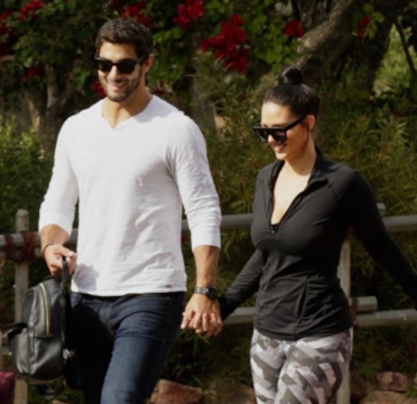 Jimmy Garoppolo with his ex-girlfriend Alexandra King