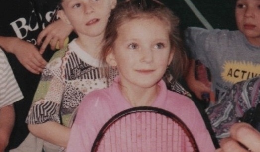 Victoria Azarenka's childhood photo