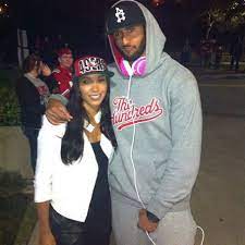 Colin Kaepernick with his ex-girlfriend Monica Hargrove