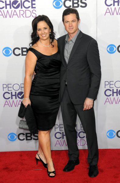 Eric Close with his wife