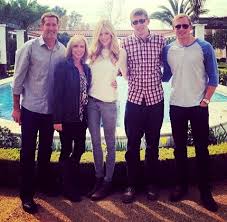 Abby Hornacek's family photo