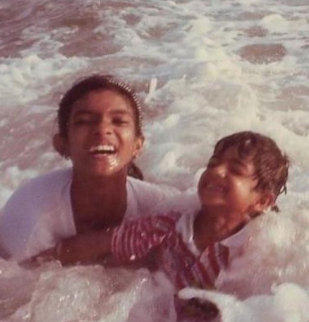 Priyanka Chopra childhood photo with her brother