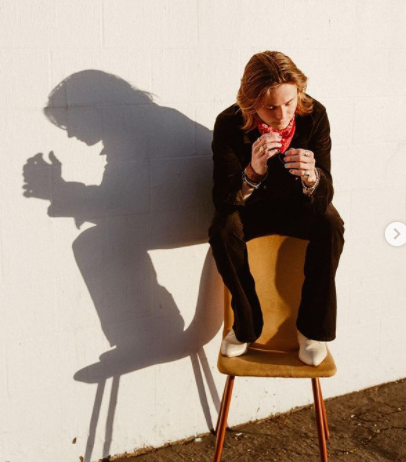 Sacha Carlson in a photoshoot 