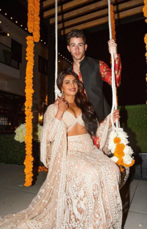 Priyanka Chopra with her husband Nick Jonas