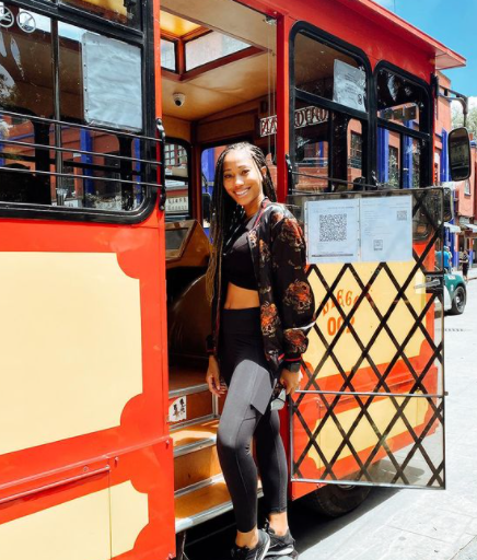 Tee Tee in a photoshoot