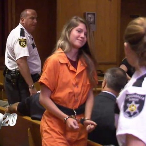 Rachel Shoaf in courtroom