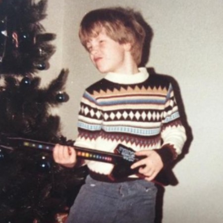 Childhood photo of Corey Taylor