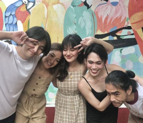 Gab Pangilinan with her friends