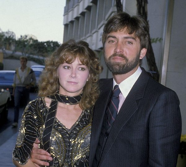 Lisa Eilbache with her husband Bradford May