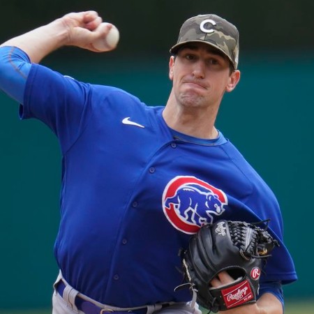 Kyle playing Baseball