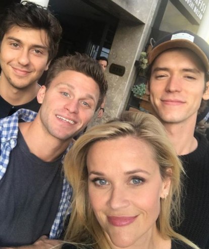 Pico Alexander with his co-stars