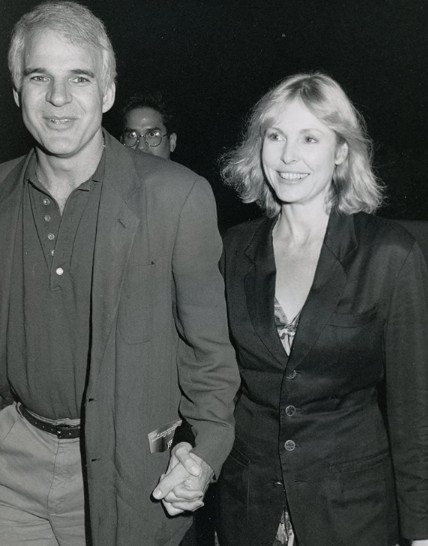 Victoria Tennant with her ex-husband, Steve Martin