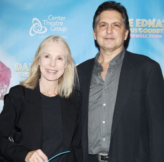 Victoria Tennant with her husband, Kirk Stambler