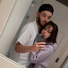 Adin Ross with his girlfriend