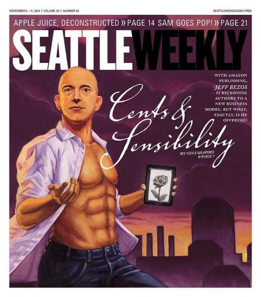 Ted Jorgensen's son Jeff Bezos in the poster