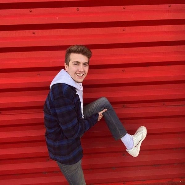 Nickolas Ray posing for the photo 