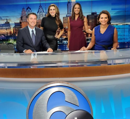 Brittany Boyer doing her job