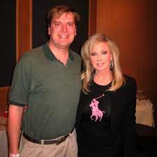 Morgan Fairchild with her ex-husband Jack Calmes.