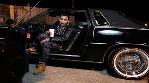 Kevin Gates with the car