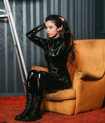 Rachell Hofstetter in a photoshoot 