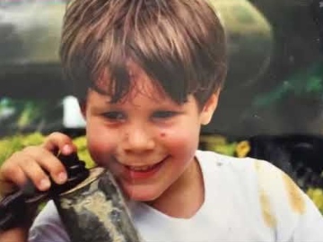 Zabdiel De Jesús childhood photo