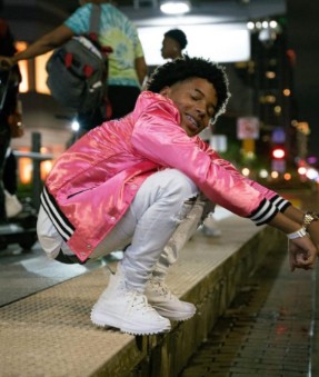 Bad Kid Mykel in a photoshoot