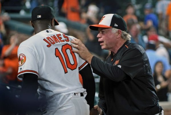 Nathan Showalter with his player