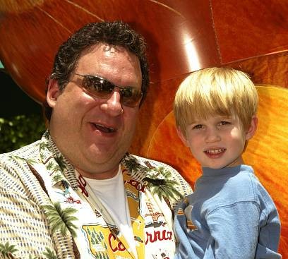 Duke Garlin childhood photo with his son