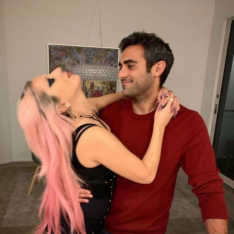 Michael Polansky with girlfriend, Lady Gaga