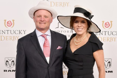 Mark Vandersall with his wife Michele Tafoya