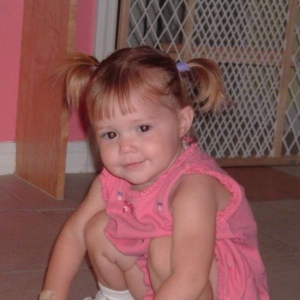 Olivia Ponton's childhood photo