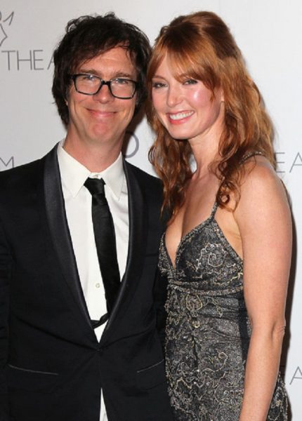 Alicia Witt with her ex-husband Nathan Foulger