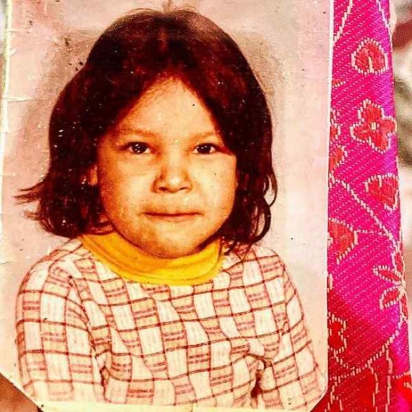 Nathaniel Arcand's childhood photo