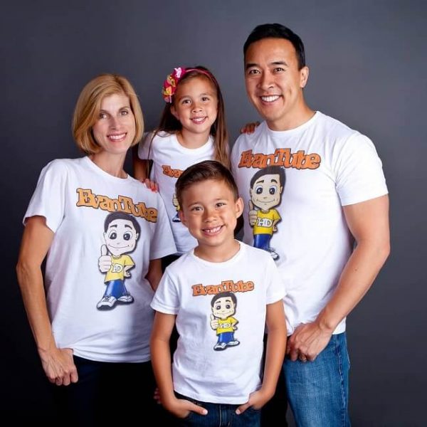 EvanTubeHD's family photo