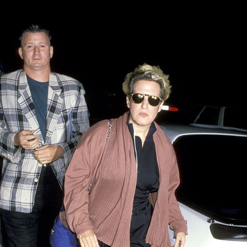Martin Von Haselberg spotted in front of car with his wife