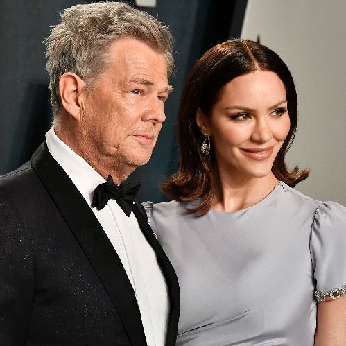 Katherine with her husband, David Foster
