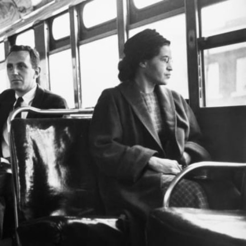 Rosa Park in car