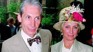Charlie Watts with his wife Shirley Ann Shepherd