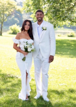 Molly Qerim with her husband Jalen Rose 