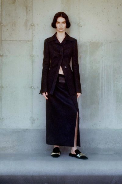 Ella Emhoff posing for the photo